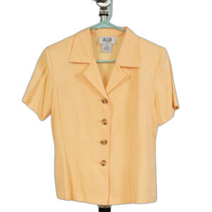 AGB yellow blouse size PM